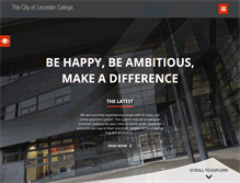 Tablet Screenshot of cityleicester.co.uk